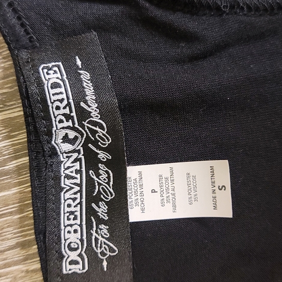 Crazy Doberman Lady Tank - Picture 2 of 3